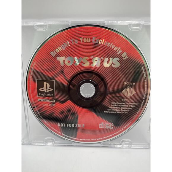 Toys "R" Us Promotional Demo Sampler (Sony PlayStation 1 PS1, 1998) - Tested - Picture 2 of 5